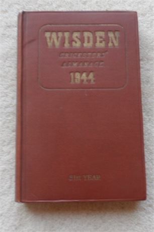 1944 Wisden - Original Hardback