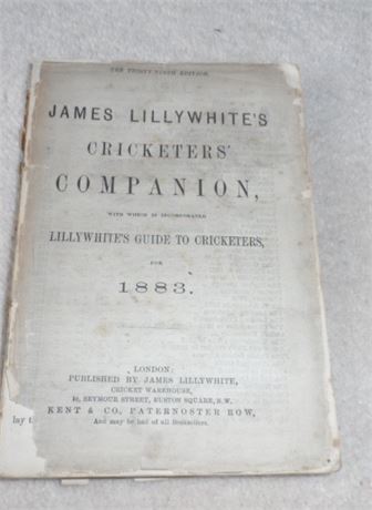 Lillywhite Companion for 1883