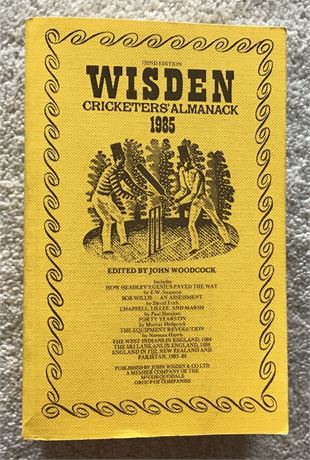 1985 Linen Cloth Wisden