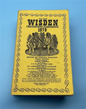 1970 Wisden Softback