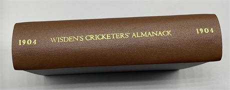 1904 Wisden - Rebound without Covers