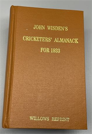 1933 Willows Tan Reprint 42 of 500