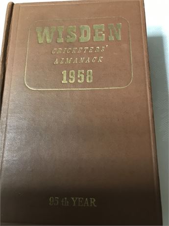 1958 Wisden