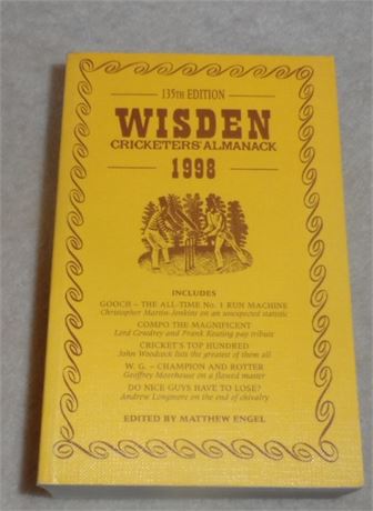 1998 Linen Cloth Wisden (Softback)