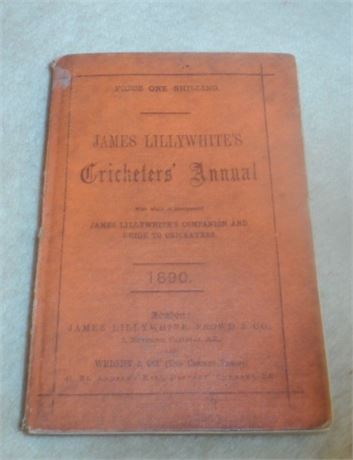 Lillywhite Annual for 1890