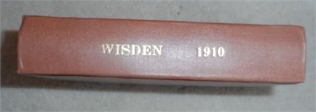 1910 Wisden Rebind - Perfect for Strategy1 Collectors.