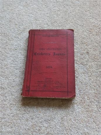 1886 James Lillywhite's Cricketers' Annual