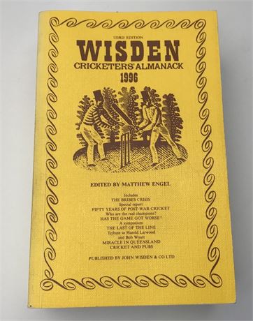 1996 Linen Cloth Wisden - Just a Fiver!