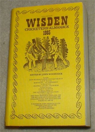 1985 Linen Cloth Wisden (Softback)