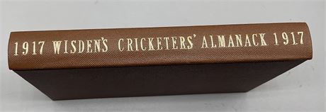 1917 Wisden Rebound without Covers - Very Nice