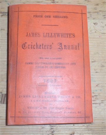 Lillywhite Annual for 1887