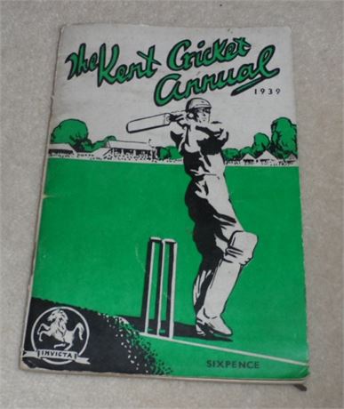 The Kent Cricket Annual - 1939 - Yearbook