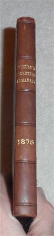 1876 Wisden Rebound without Covers & 1 page