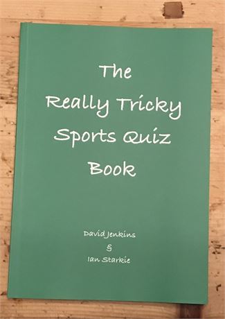 The Really Tricky Sports Quiz Book (Charity listing)