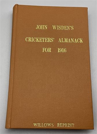 1916 Willows Tan Reprint 950 of 1000