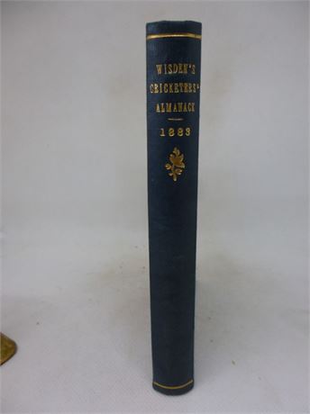 1883 Wisden Rebound WITHOUT wrappers VERY GOOD PLUS