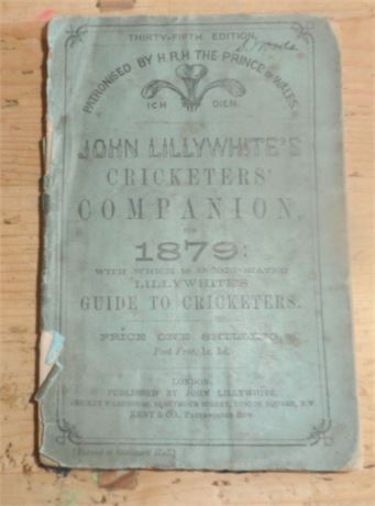 Lillywhite Companion for 1879