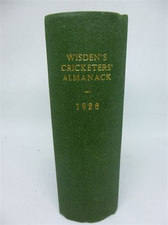 1936 Wisden Rebound without wrappers NEAR FINE condition