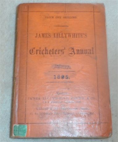 Lillywhite Annual for 1885