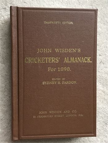 1898 Willows - Hardback Reprint, 79 of 250