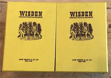 1864 to 1878 Wisden Box Set (3rd Facsimile Box set , 1990)