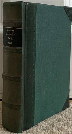 1895 Wisden Almanack With Covers