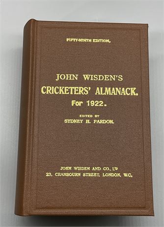 1922 Willows - Hardback Reprint, 279 of 500
