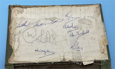 1931 Wisden Signed by Hutton & Compton and Many More