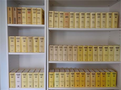1961-2020 Wisden almanack collection