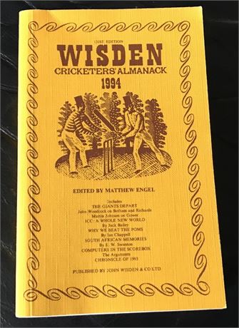 1994 Linen Cloth Wisden
