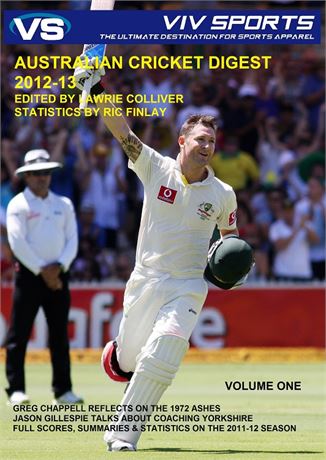 Australian Cricket Digest Vol 1, 2012-3, Free P&P from Aus