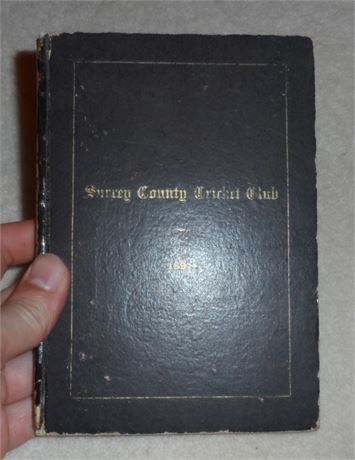 Surrey County Cricket Club Year Book - 1891