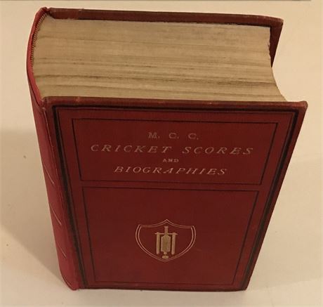 MCC Cricket Scores & Biographies - Vol 14 - The Rare One