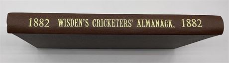 1882 Wisden Rebind without Covers/Adverts