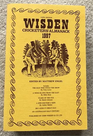1997 Linen Cloth Wisden (Softback)