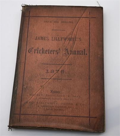 Lillywhite Annual for 1878