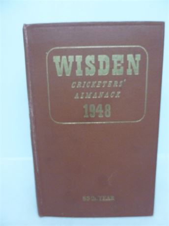 1948 Wisden H/b VERY GOOD condition