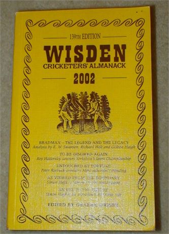 2002 Linen Cloth Wisden