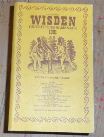 1991 Linen Cloth Wisden (Softback)