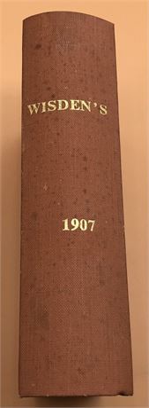 1907 Wisden Rebind - Perfect for Strategy1 Collectors.