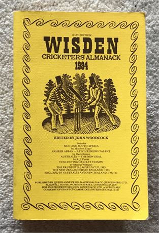 1984 Linen Cloth Wisden