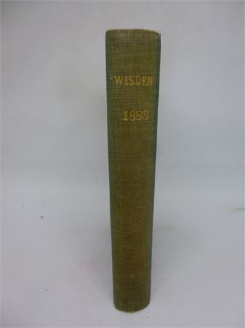 1888 Wisden Rebound WITHOUT wrappers VERY GOOD