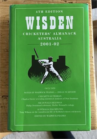 WISDEN AUSTRALIA - 2001-02 - 4th Edition.