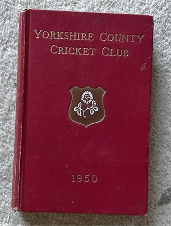 Yorkshire County Cricket Club - 1950 - Handbook