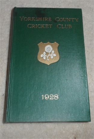 Yorkshire County Cricket Club - 1928 - Handbook