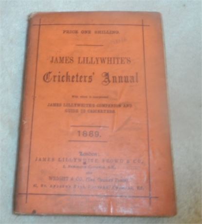 Lillywhite Annual for 1889