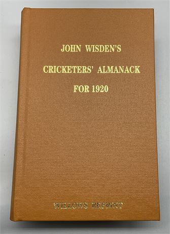 1920 Willows Tan Reprint, Number 257 of 500