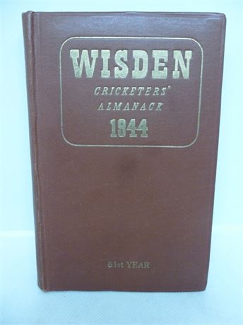 1944 Wisden H/b FINE condition