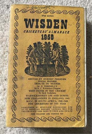 1950 Linen Cloth Wisden (Softback)