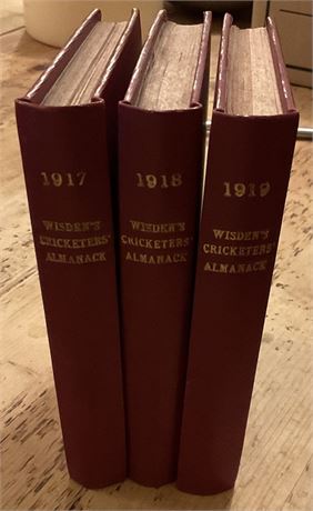 1917 1918 1919 World War One Rebinds (without covers)